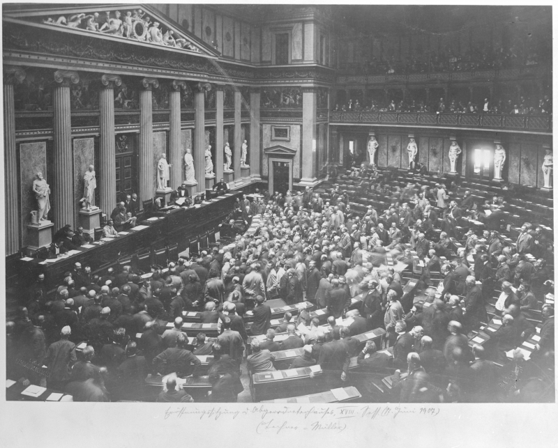 Vídeňská říšská rada roku 1907.