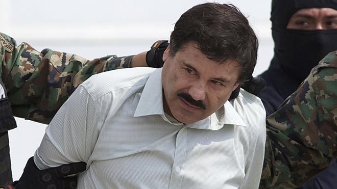 Narkobaron Joaquín Guzmán.