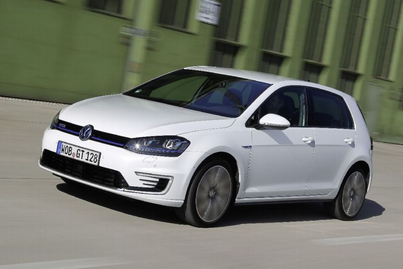 Golf GTE s hybridním pohonem.