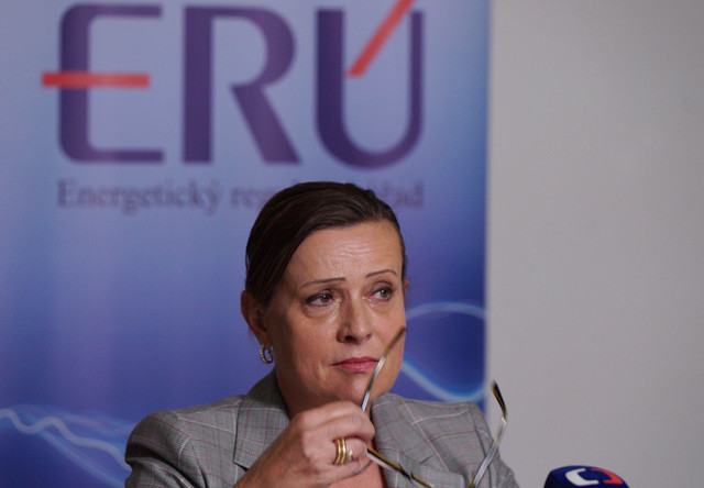 Předsedkyně Energetického regulačního úřadu Alena Vitásková.