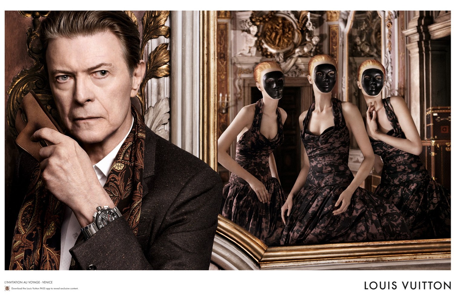 Reklama, kde vystupuje David Bowie.