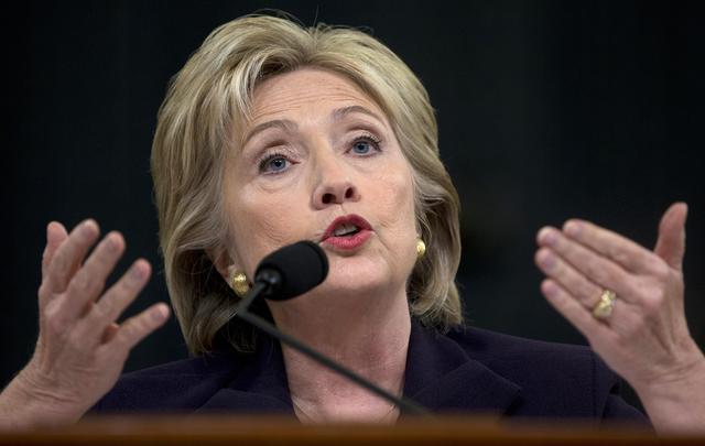 Hillary Clintonová.