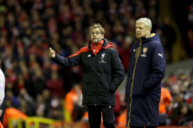 Jürgen Klopp a Arsène Wenger.