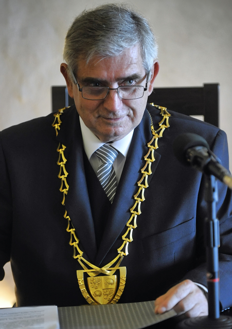 Primátor Jihlavy Rudolf Chloupek.