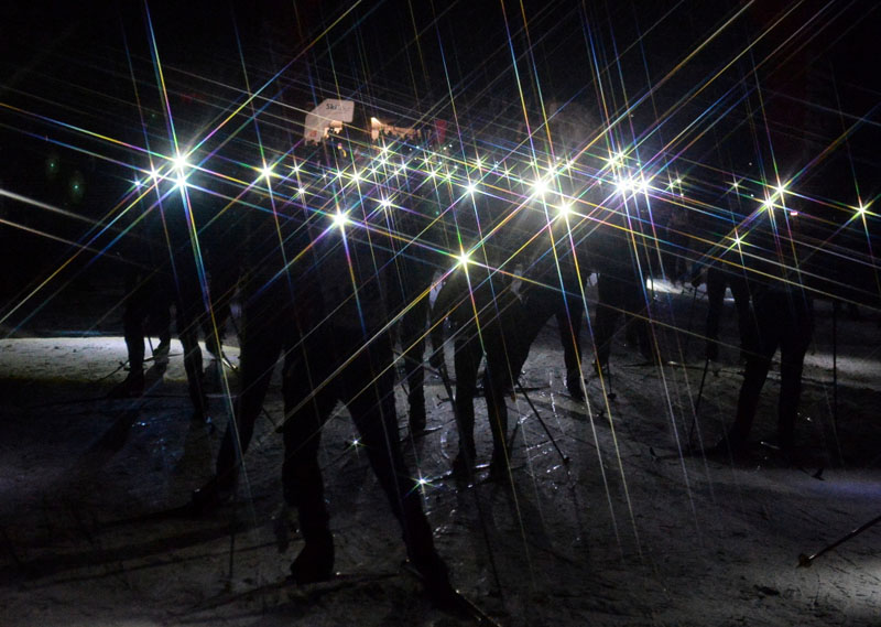 V Bedřichově se koná tradiční závod v běhu na lyžích Night Light Marathon.