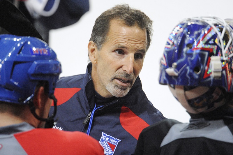 Americký trenér John Tortorella. 
