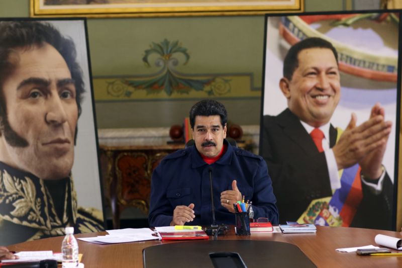 Venezuelský prezident Nicolás Madura.