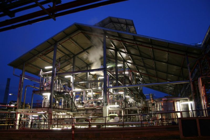 Chemička Spolchemie v Ústí nad Labem.