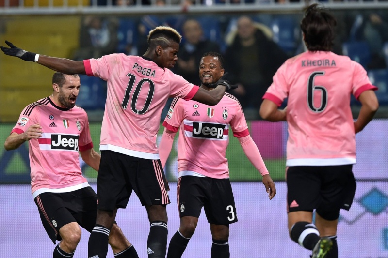 Radost fotbalistů Juventusu.