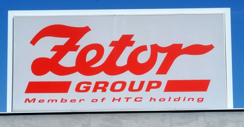 Logo značky Zetor.