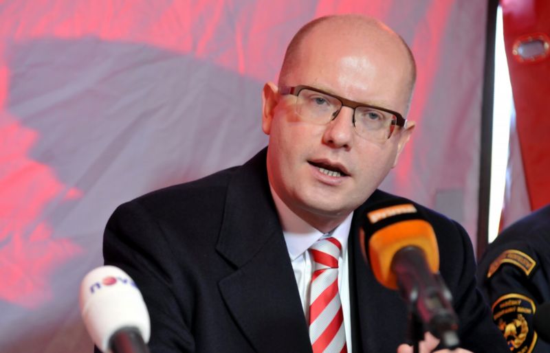 Premiér Bohuslav Sobotka. Premiér Bohuslav Sobotka.