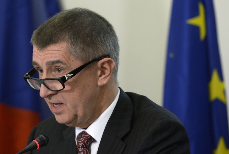 Ministr financí Andrej Babiš.