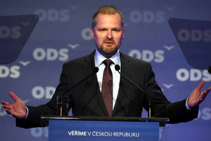 Předseda občanských demokratů Petr Fiala.