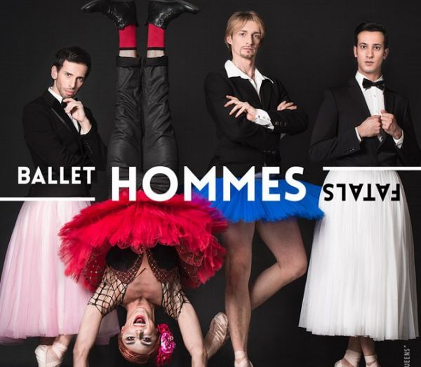 Baletní soubor Ballet Hommes Fatals se skládá pouze z mužů. Baletní soubor Ballet Hommes Fatals se skládá pouze z mužů.