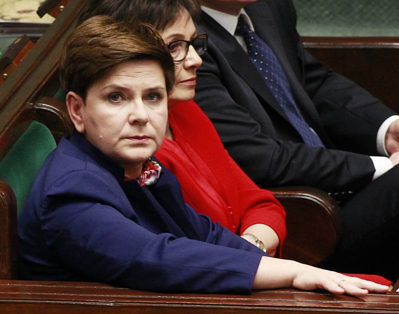 Polská premiérka Beata Szydlová. 