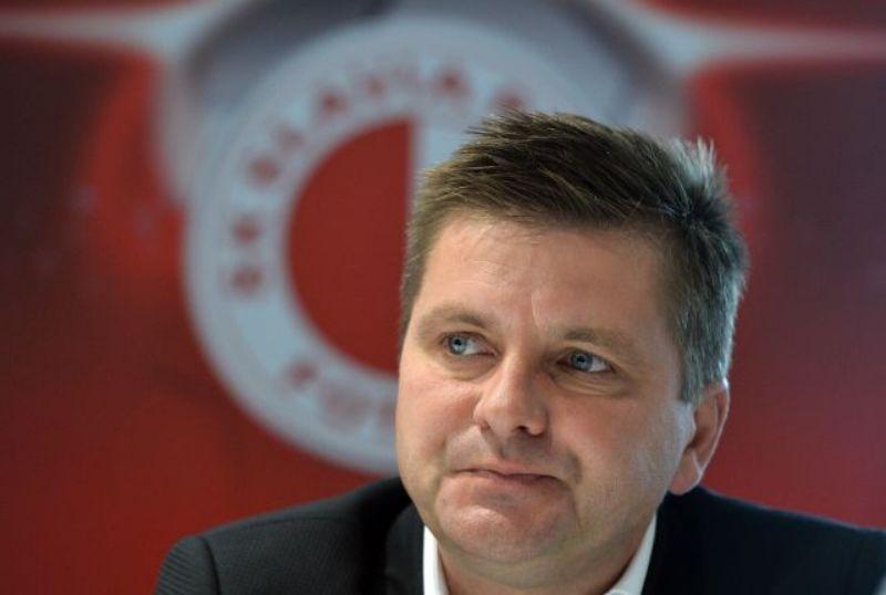 Dušan Uhrin, trenér Slavie.