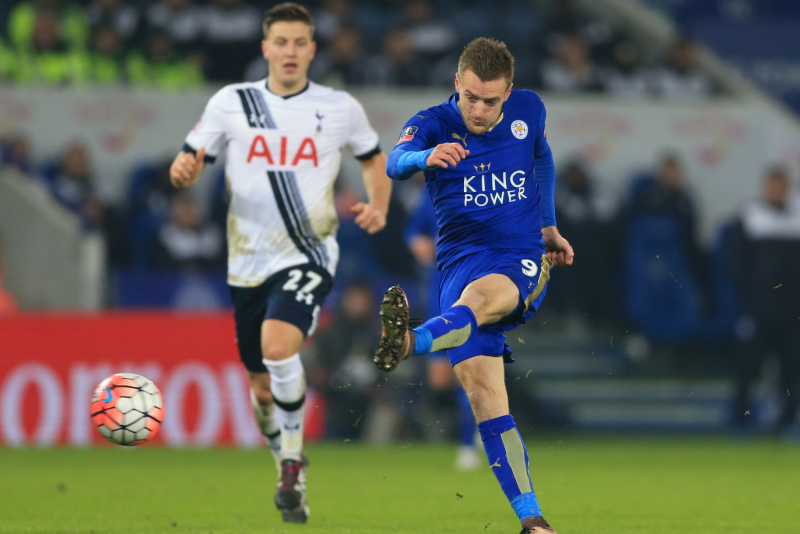 Utkání Leicesteru s Tottenhamem.