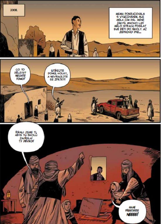 Komiks kampaně Hello Czech Republic.