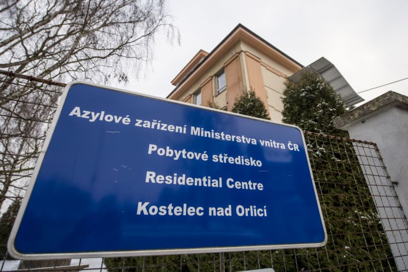 Azylové zařízení Ministerstva vnitra ČR.