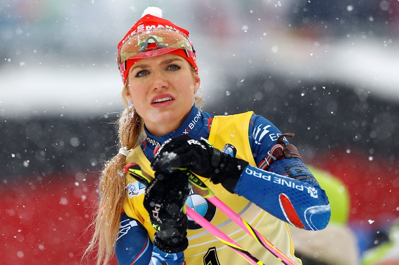 Gabriela Soukalová skončila ve sprintu na devátém místě.
