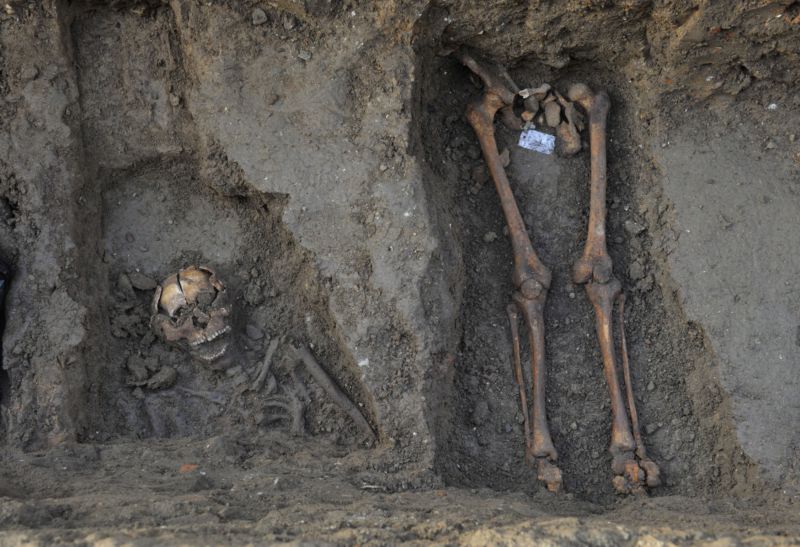 Archeologové objevili ostatky 27 lidí (ilustrační foto).