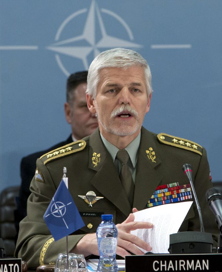 Šéf Vojenského výboru NATO generál Petr Pavel.
