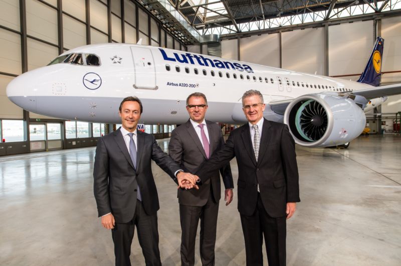 Vedení společnosti Lufthansa.
