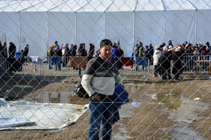 Na hranicích Makedonie a Bulharska s Řeckem by měl být postaven plot k zastavení přílivu migrantů. (Ilustrační foto).
