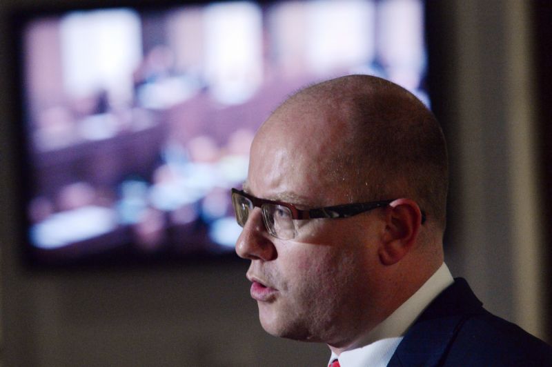 Premiér Bohuslav Sobotka.