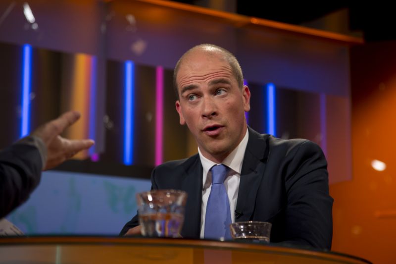 Šéf nizozemských labouristů Diederik Samsom.