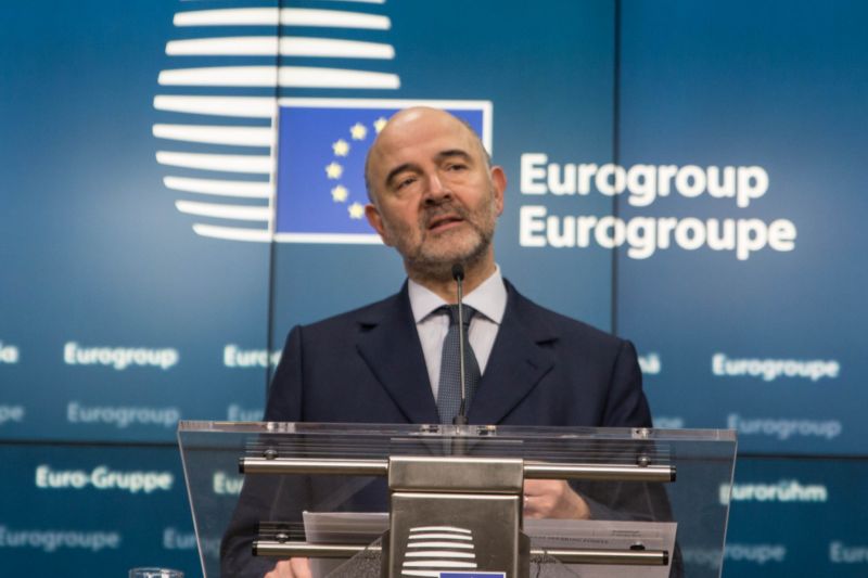 Eurokomisař pro finanční otázky, daně a cla Pierre Moscovici.