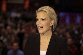 Moderátorka debaty Megyn Kellyová.