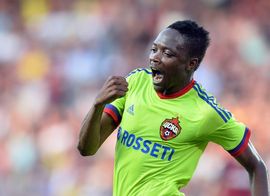 Ahmed Musa z CSKA Moskva.