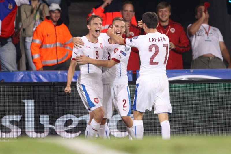 Česká fotbalová reprezentace.