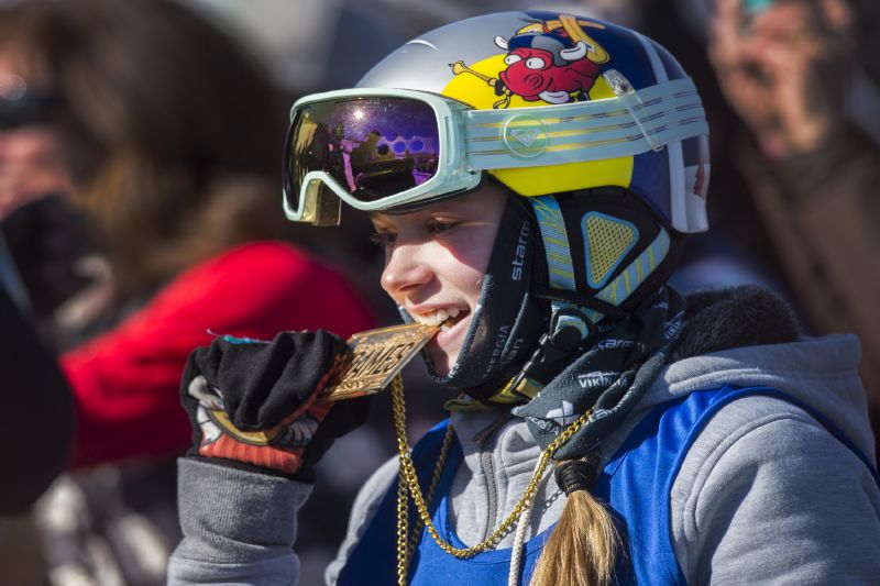 Třináctiletá Estonka Kelly Sildaruová.
