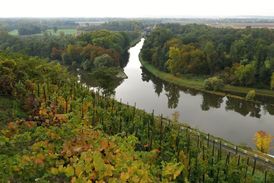 Soutok Labe a Vltavy.