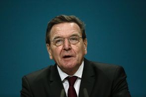Bývalý německý kancléř Gerhard Schröder.