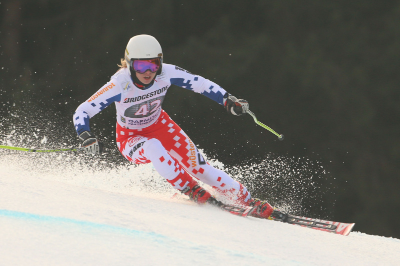 Ester Ledecká získala v lyžařském SP první body.