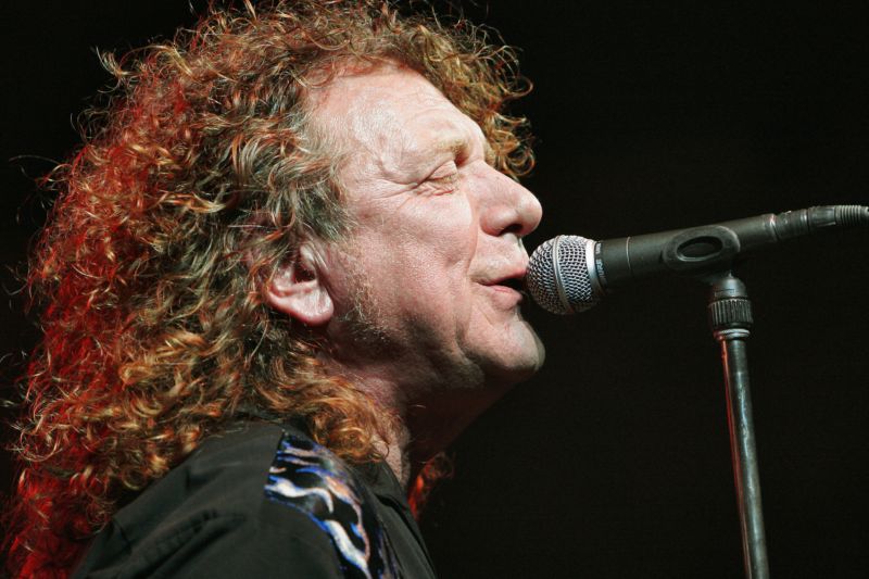Zpěvák Robert Plant