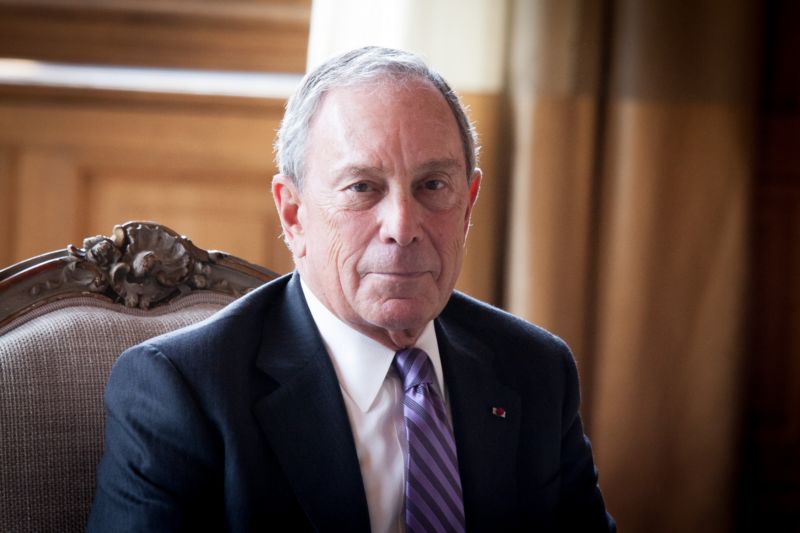Bývalý starosta New Yorku Michael Bloomberg. Bývalý starosta New Yorku Michael Bloomberg.
