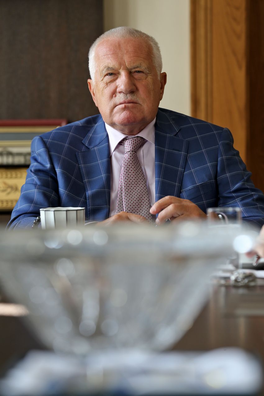Exprezident Václav Klaus.