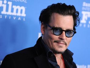 Herec Johnny Depp.