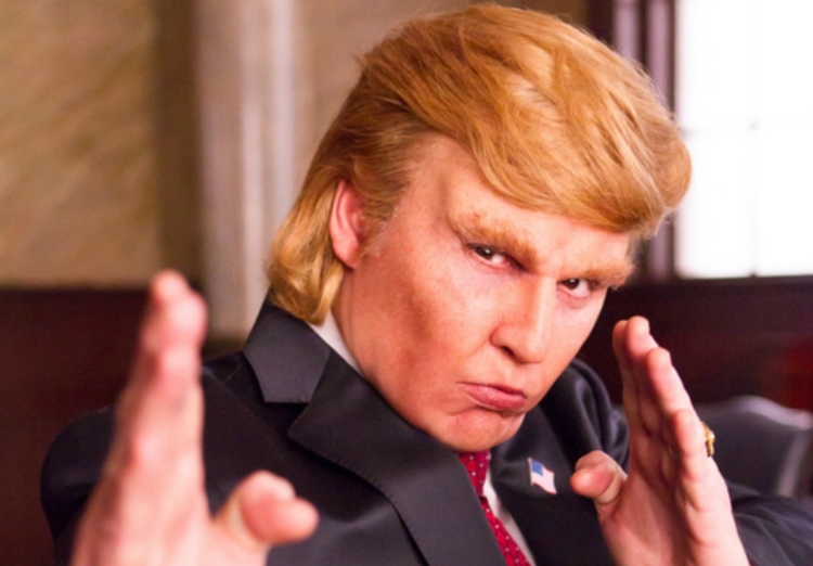 Johny Depp jako Donald Trump.
