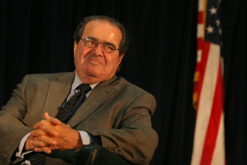 Člen Nejvyššího soudu Spojených států Antonin Scalia.