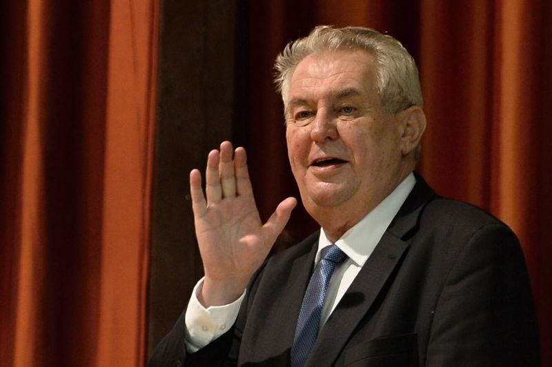 Prezident Miloš Zeman.
