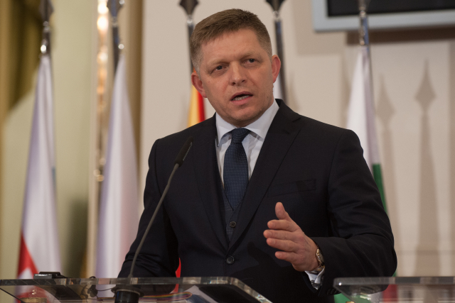 Slovenský premiér Robert Fico.