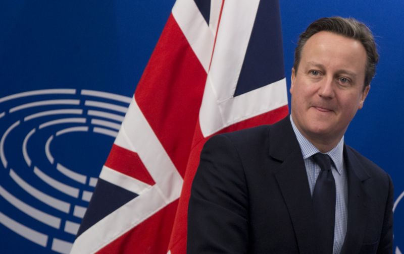 Britský premiér David Cameron.