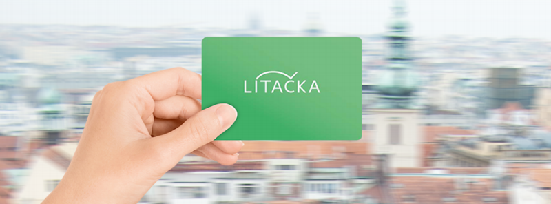 Pražská karta Lítačka.