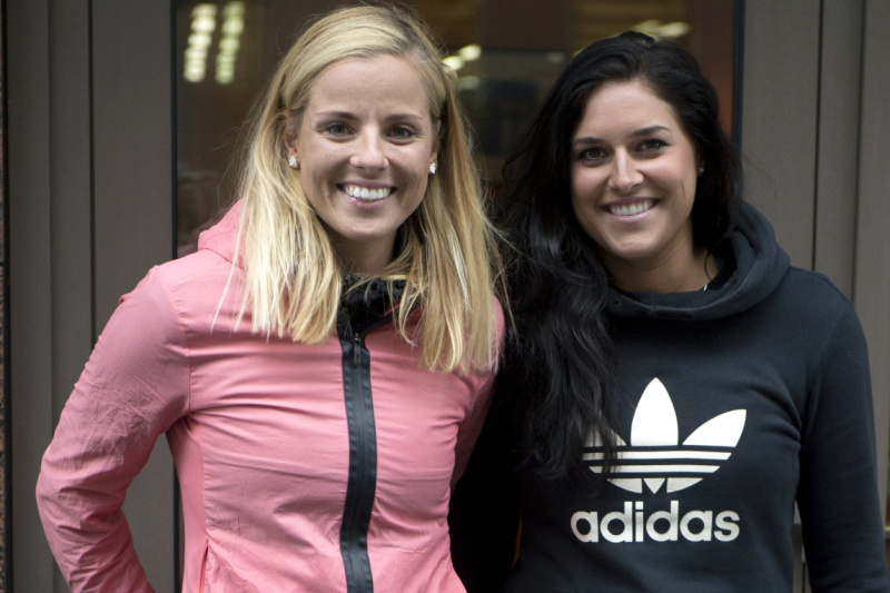 Markéta Sluková a Barbora Hermannová.