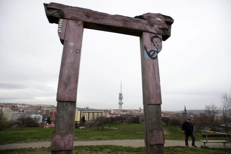 Vrch Parukářka na pražském Žižkově.